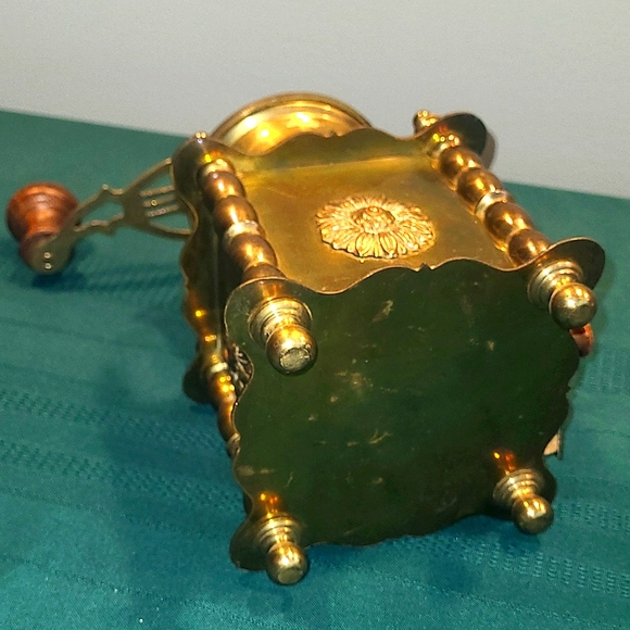 Antique brass coffee grinder - Picture 5 of 5